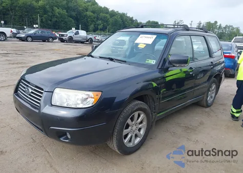 2008 Subaru Forester 2.5X z USA, uszkodzony, nr VIN JF1SG65608H725153
